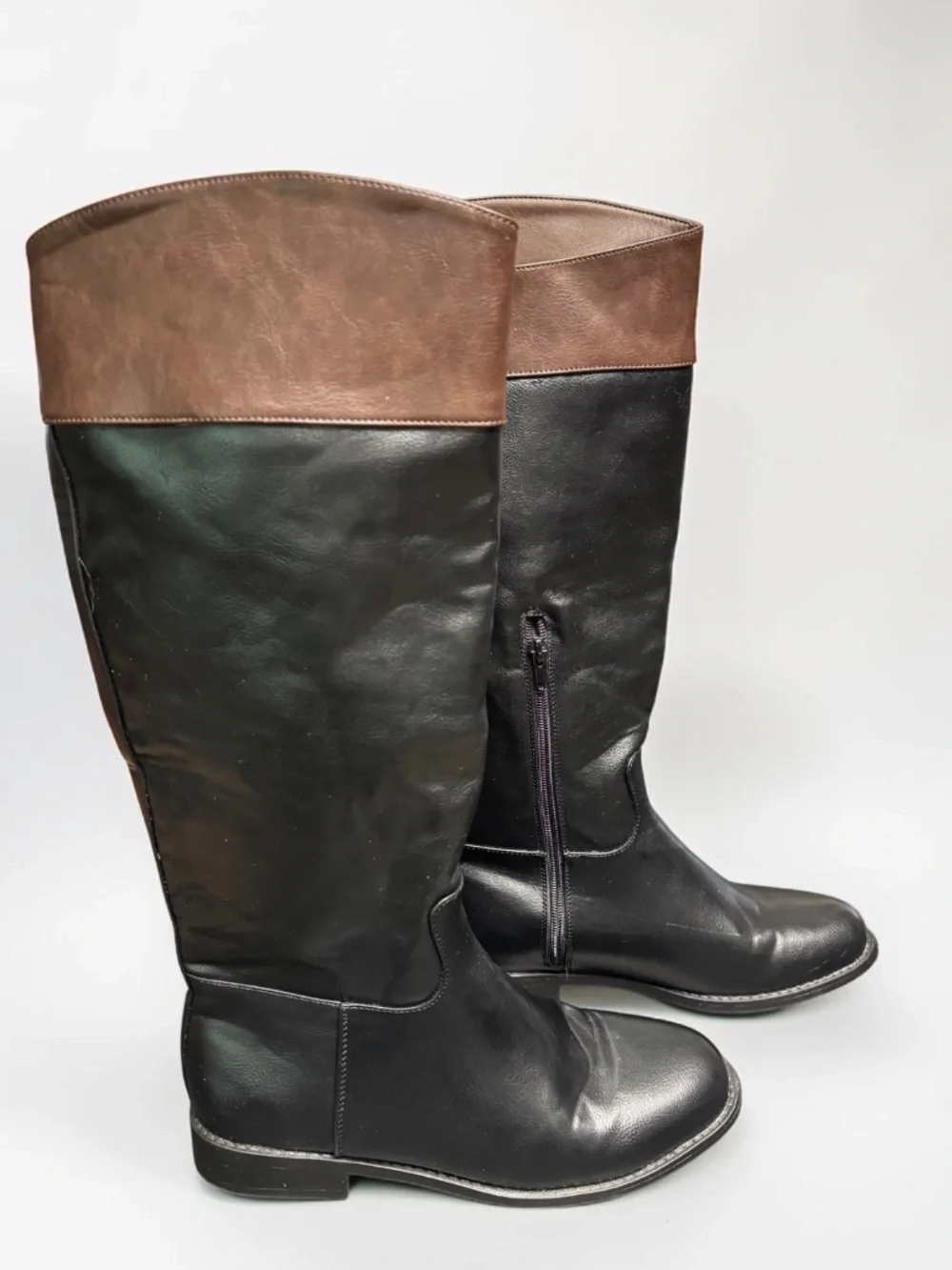 ShoeDazzle Lily Knee High Riding Boots Size 9 Like New